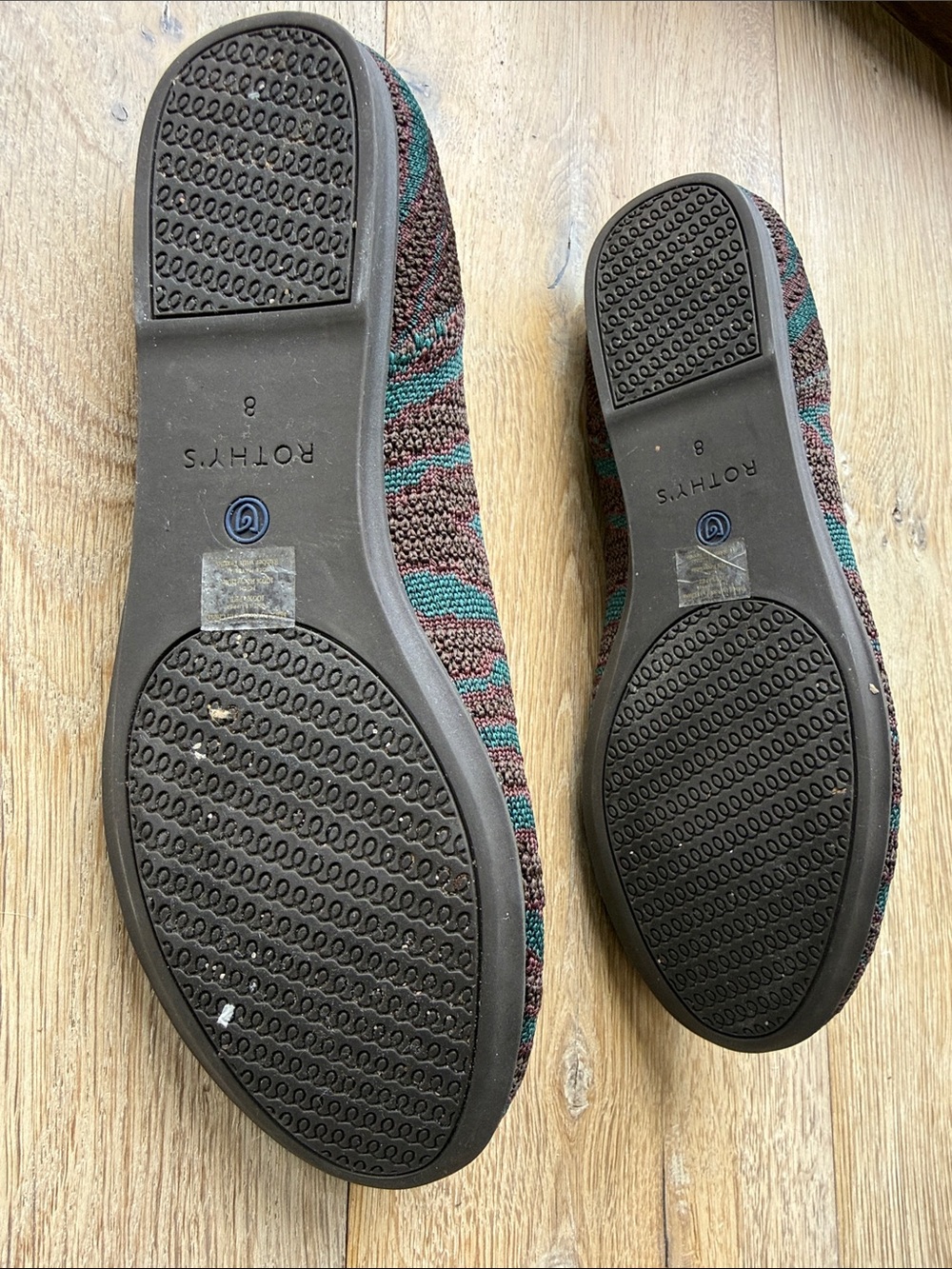 Rothy's Juniper Zebra loafer - SZ 8 - Picture 4 of 6